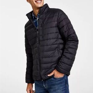 Men's Quilted Packable Puffer Jacket